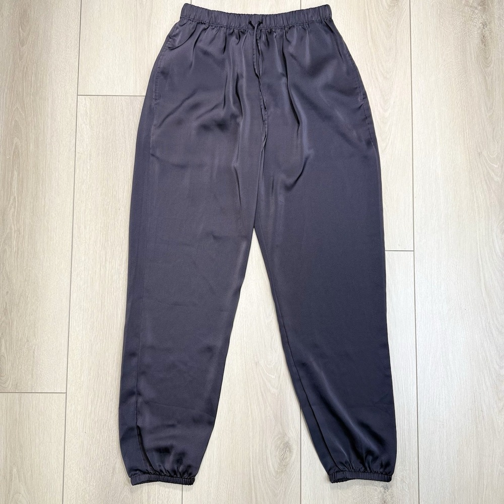 Uniqlo‎ Women's Brown Jogger Pants Elastic Waist Drawstring Casual Athleisure